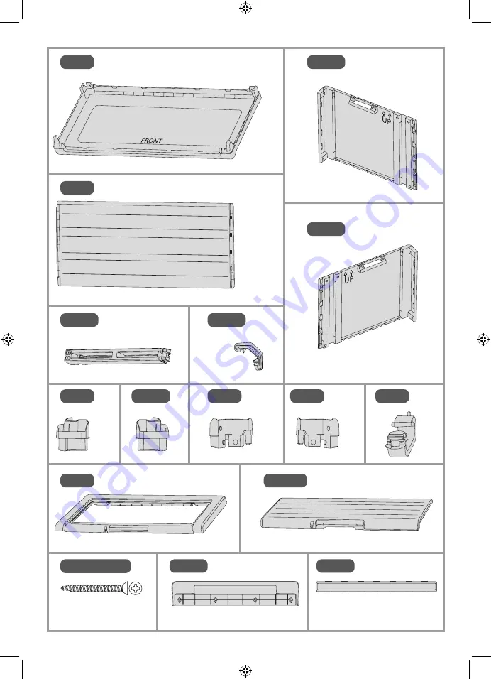 Keter GULLIVER CHEST Assembly Instructions Manual Download Page 3