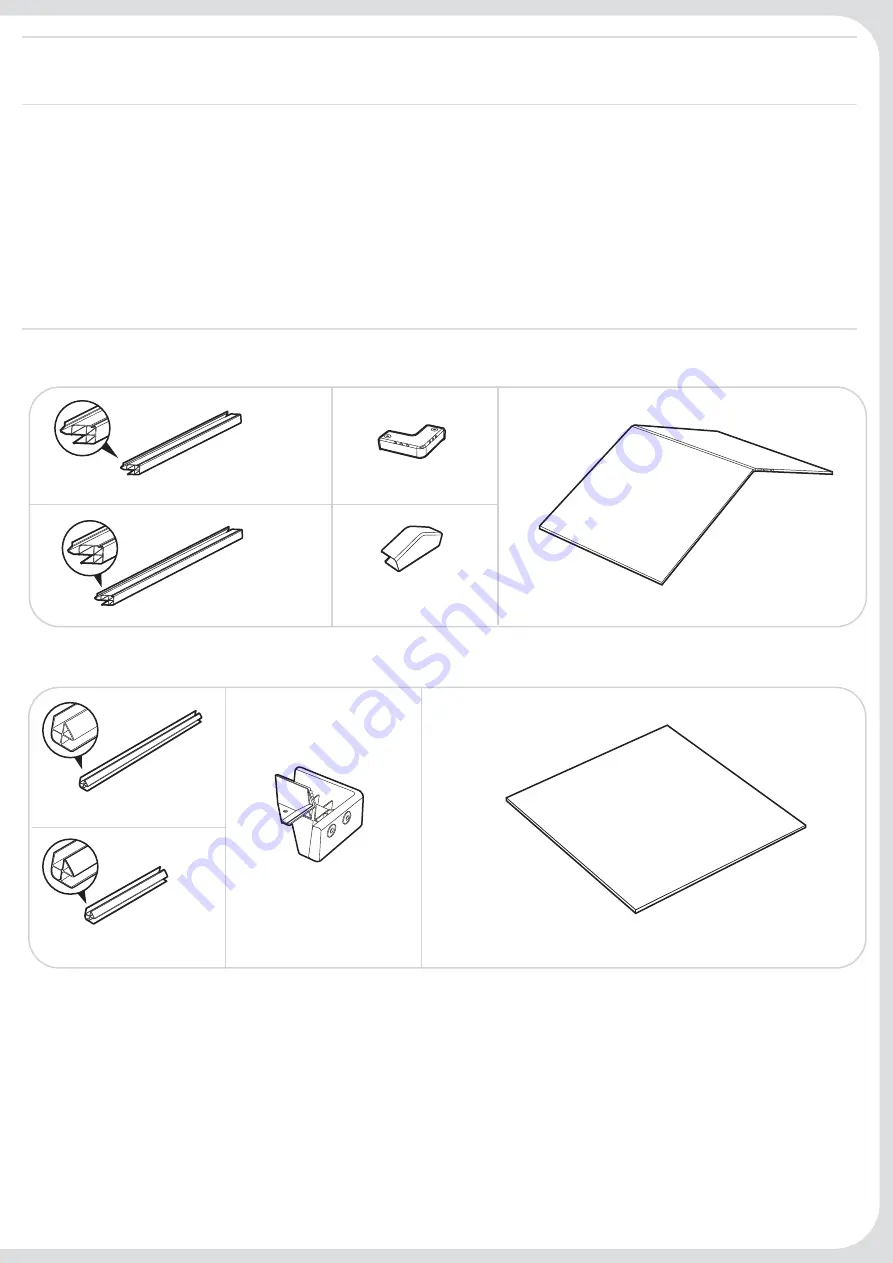 Keter MANOR 4x3 Assembly Instructions Manual Download Page 5