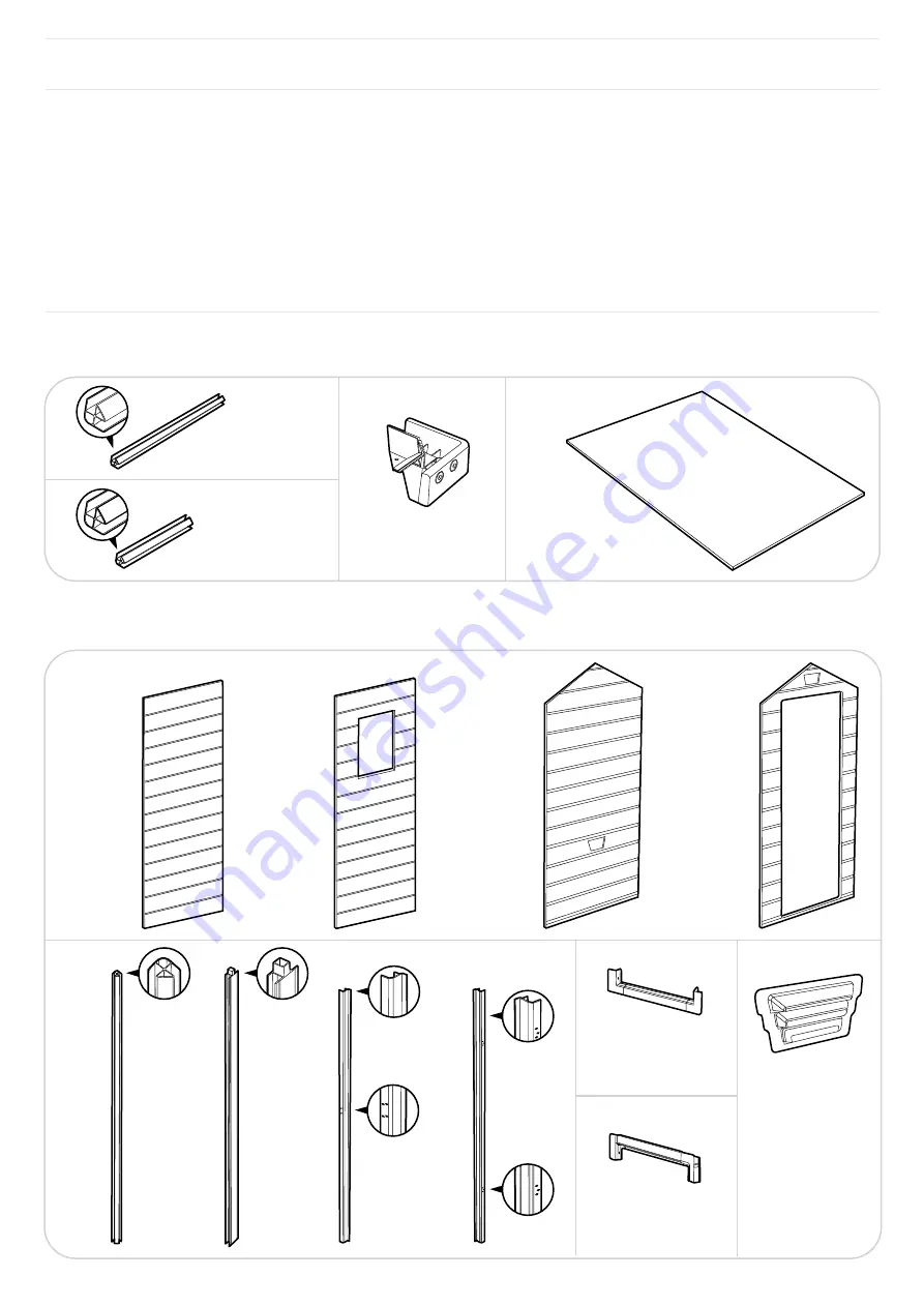 Keter MANOR 4x6S Скачать руководство пользователя страница 5