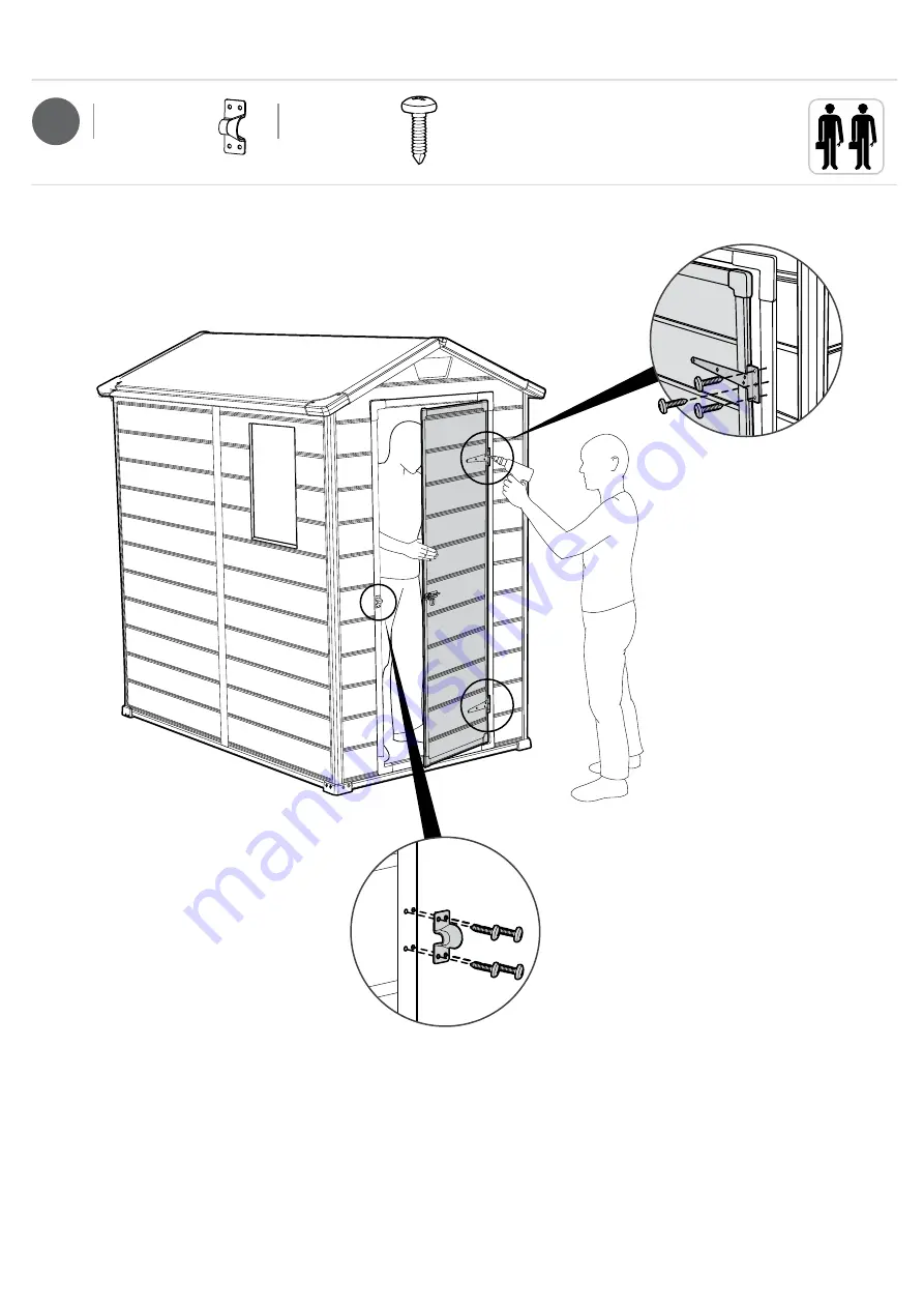 Keter MANOR 4x6S Скачать руководство пользователя страница 25