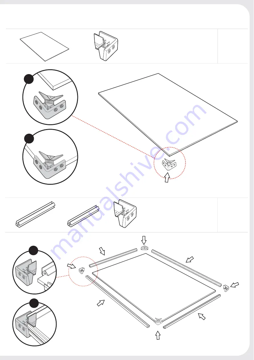 Keter MANOR Assembly Instructions Manual Download Page 9