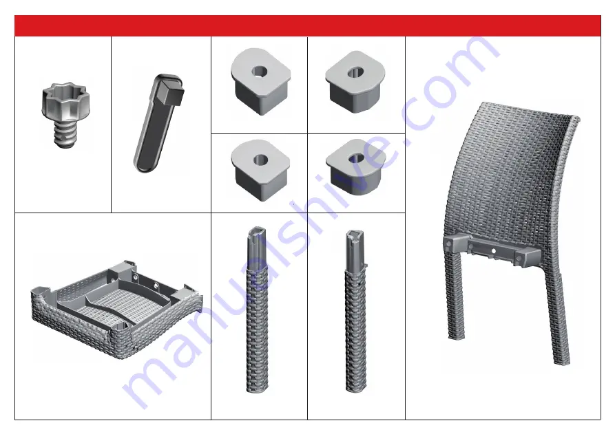 Keter TOSCANA Assembly Instructions Manual Download Page 4