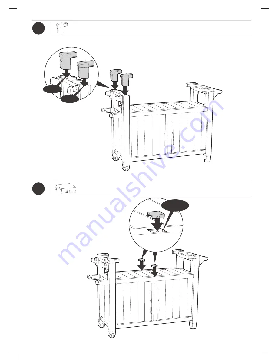 Keter UNITY XL Assembly Instructions Manual Download Page 13