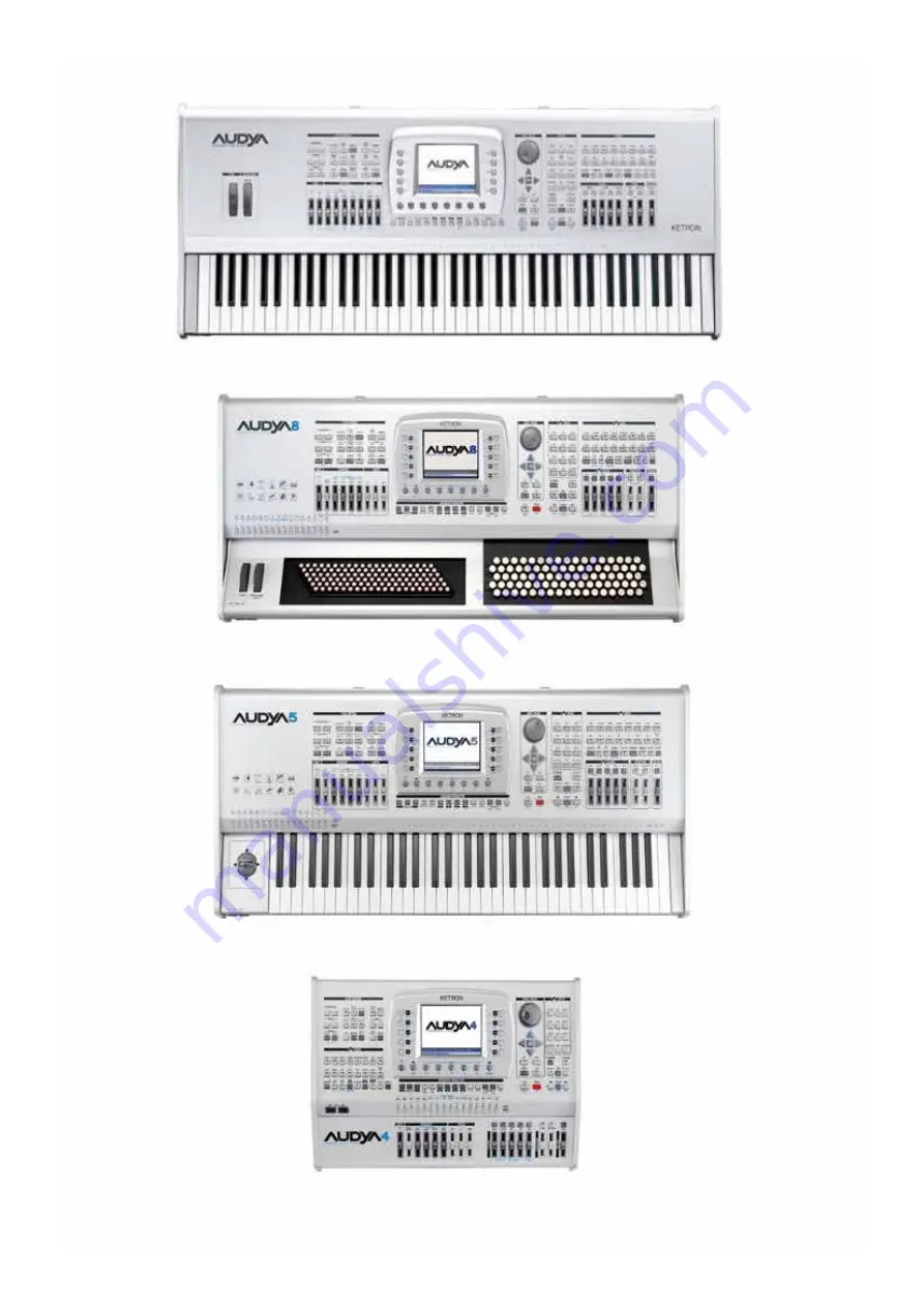 KETRON AUDYA Series Instructions Manual Download Page 3