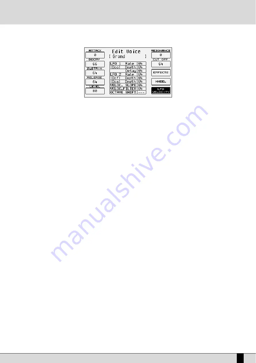 KETRON DG90 Скачать руководство пользователя страница 23