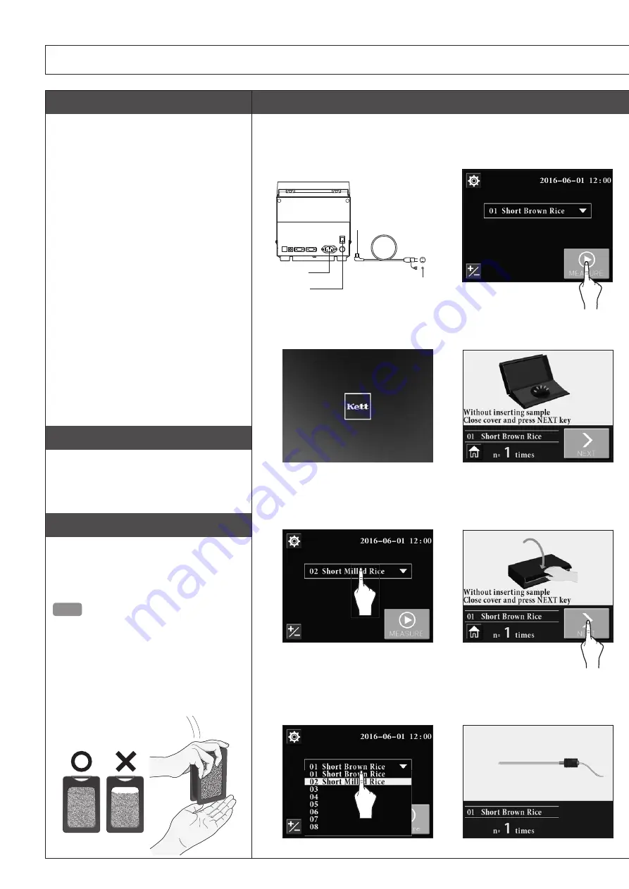 Kett AN-920 Operating Manual Download Page 10