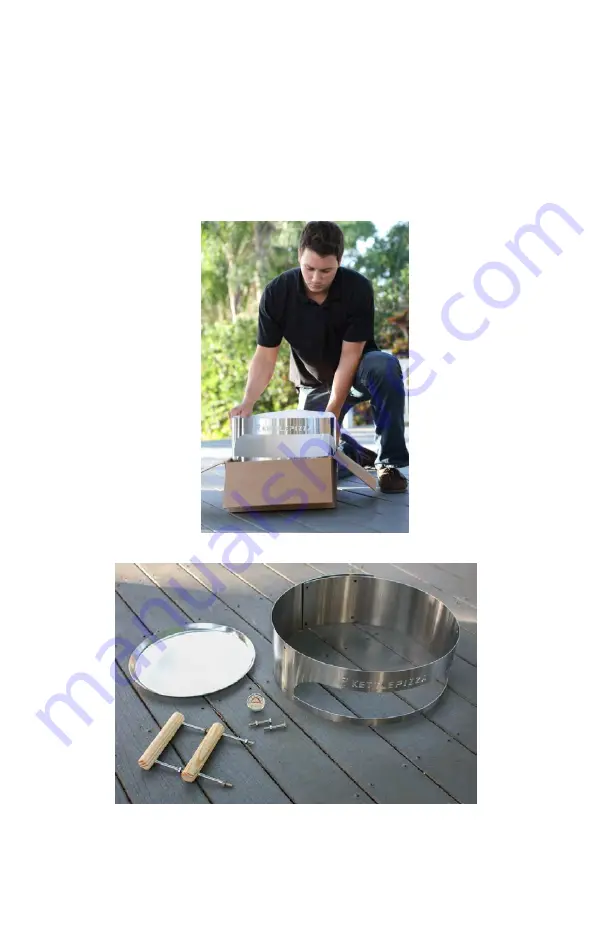 KettlePizza KettlePizza Kit Assembly & Operating Instructions Download Page 3