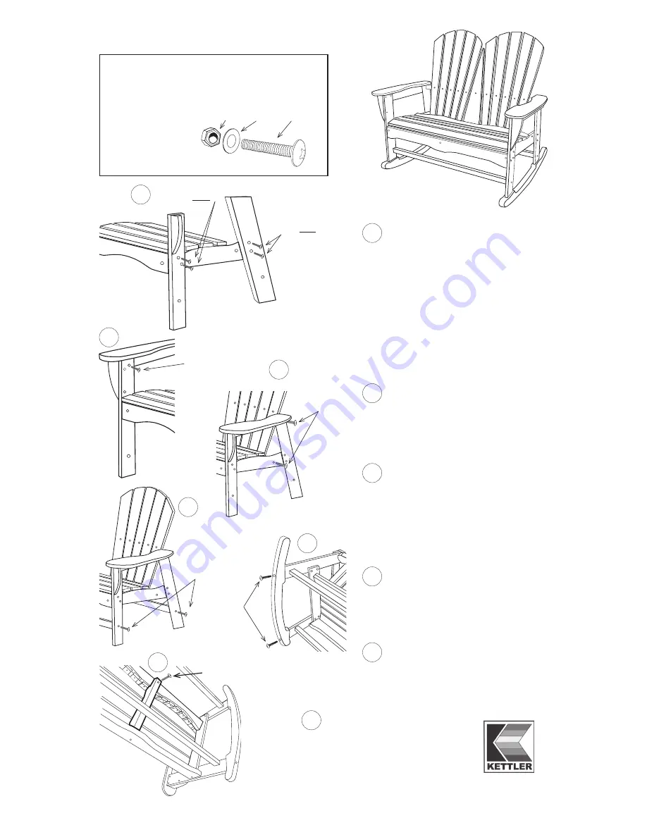 Kettler 2548 Assembling Instructions Download Page 1