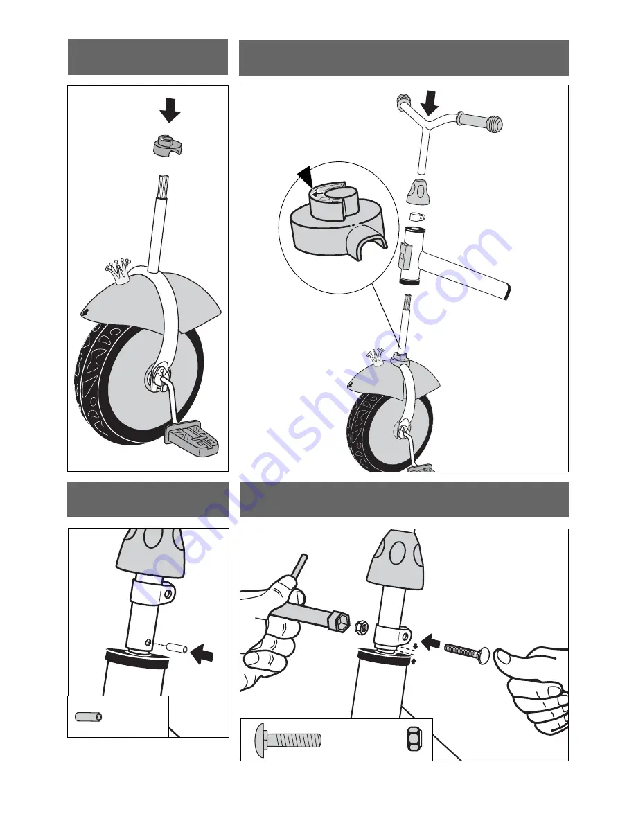 Kettler HAPPYTRIKE PRINZESSIN 08847-100 Assembly Instructions Manual Download Page 26