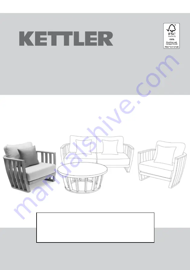 Kettler HUC25691B2 Assembly Instructions Download Page 1