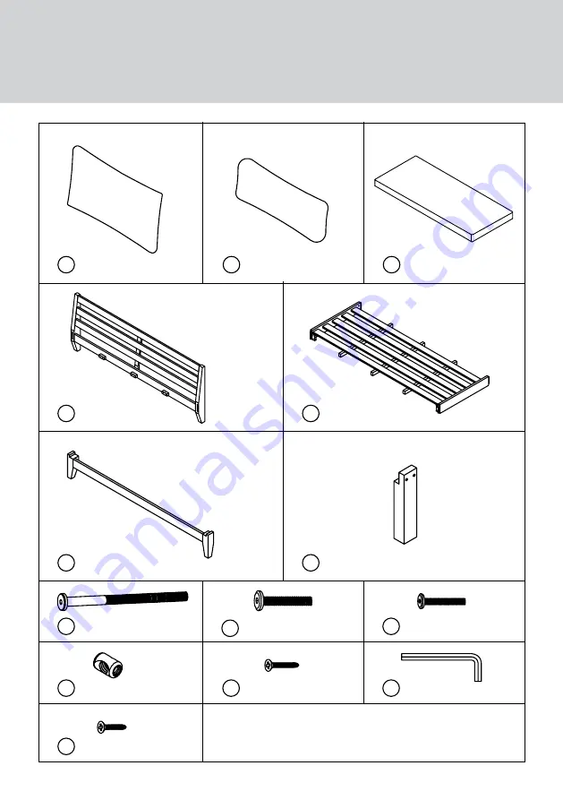 Kettler HUC25898 Assembly Instructions Manual Download Page 3