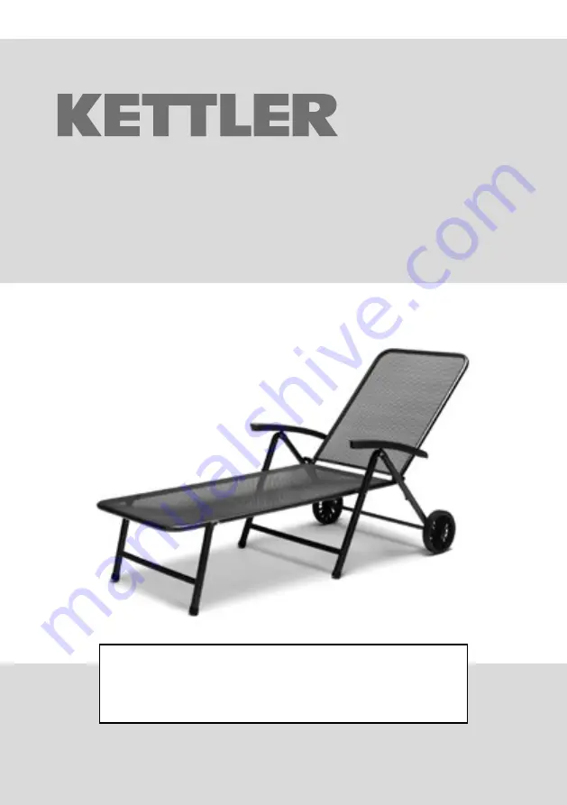 Kettler Novero C2103-0200 Assembly Instructions Download Page 1