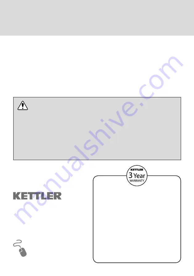 Kettler Novero C2103-0200 Скачать руководство пользователя страница 4