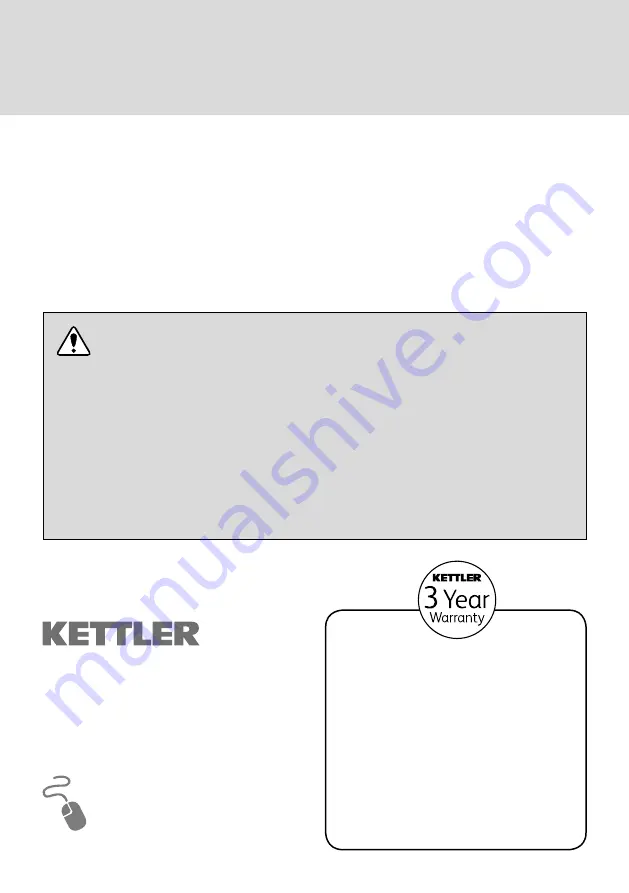 Kettler PALMA 103334-2100 Assembly Instructions Manual Download Page 12