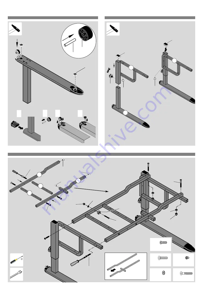 Kettler Pupil's Desk KID'S COMFORT 06603-242 Assembly Instructions Manual Download Page 6