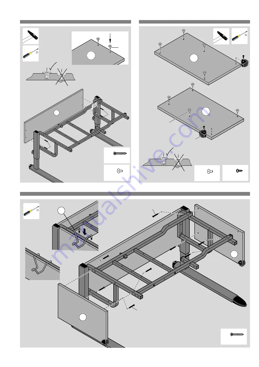 Kettler Pupil's Desk KID'S COMFORT 06603-242 Assembly Instructions Manual Download Page 7