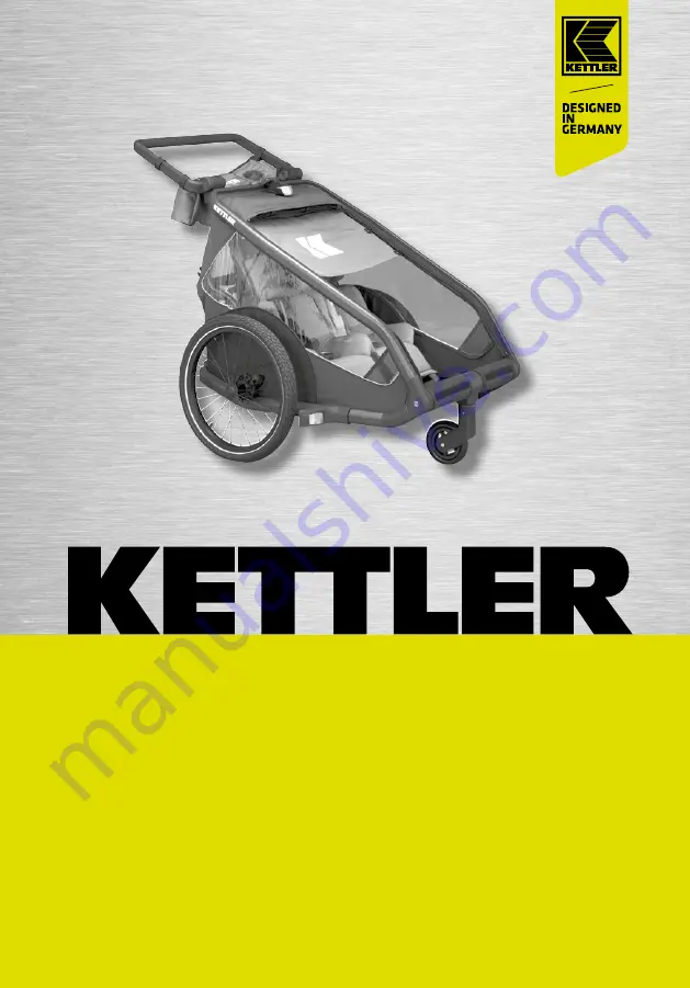 Kettler Quadriga Trailer Instruction Manual Download Page 1