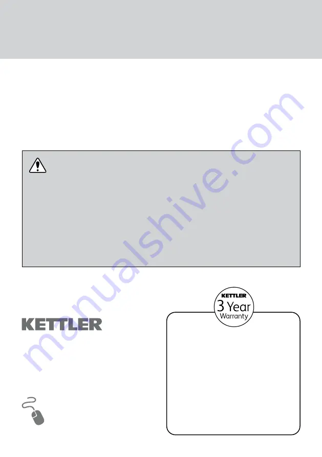 Kettler RHS Hampton HUC25986 Assembly Instructions Manual Download Page 8