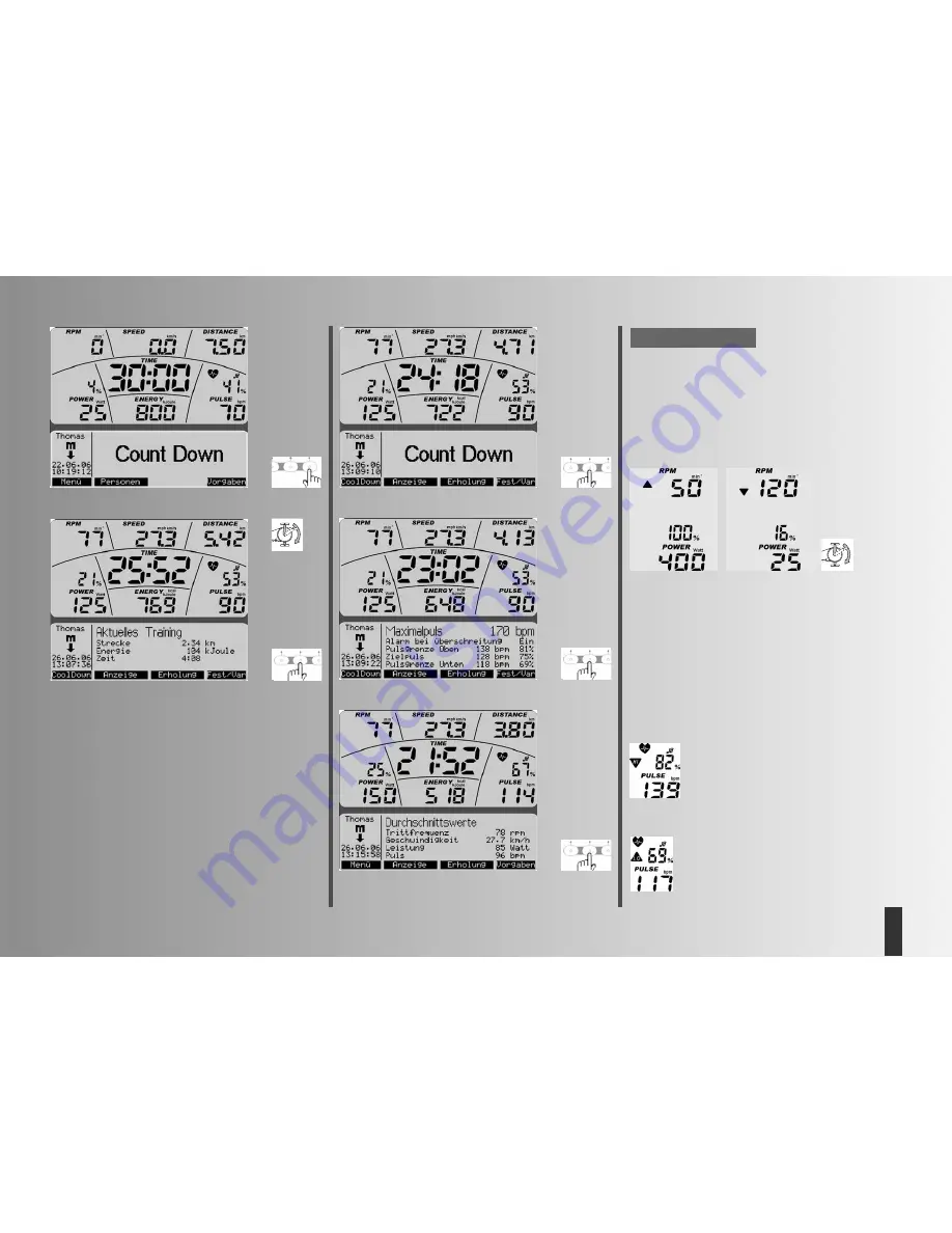 Kettler SATURA E EXT SG3 Training And Operating Instructions Download Page 9