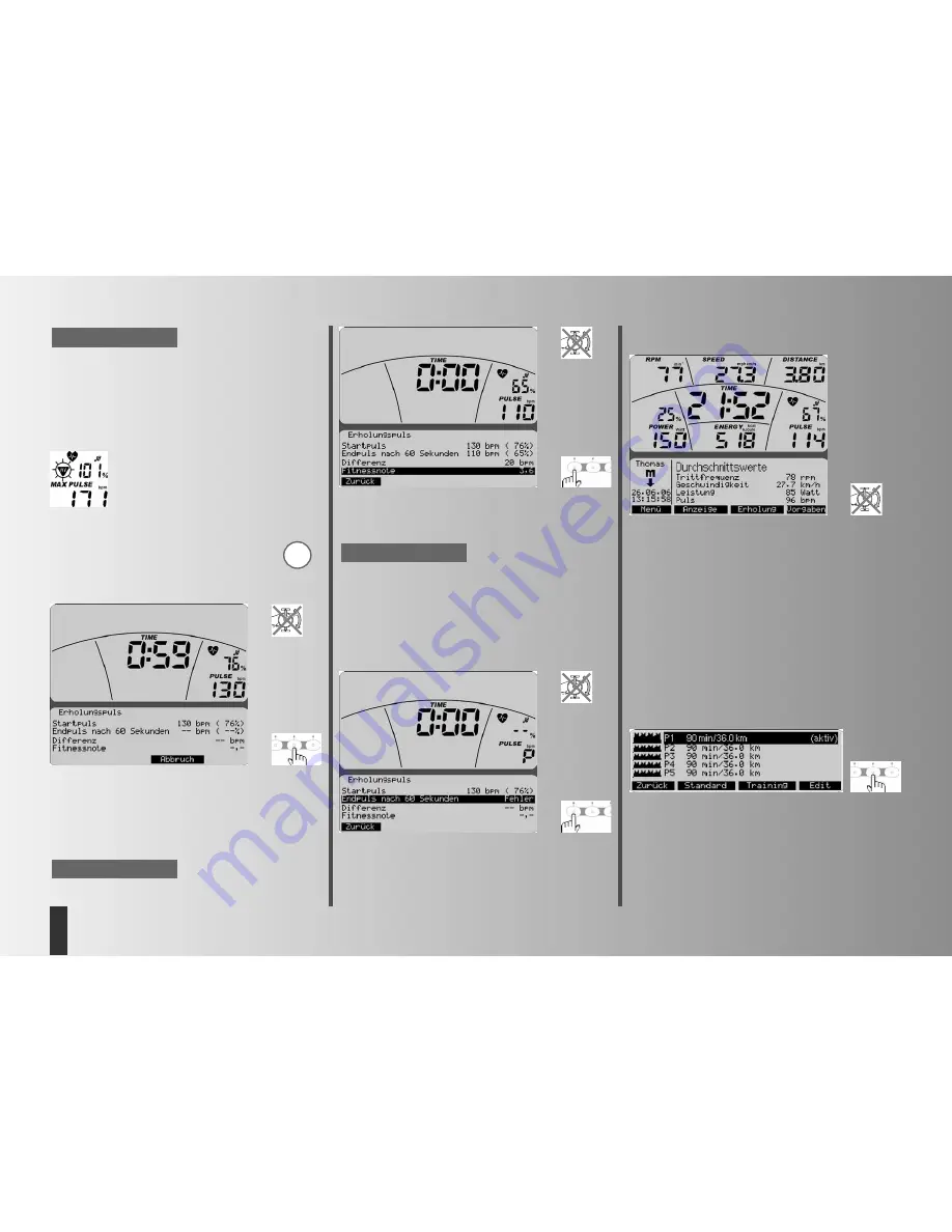 Kettler SATURA E EXT SG3 Training And Operating Instructions Download Page 10