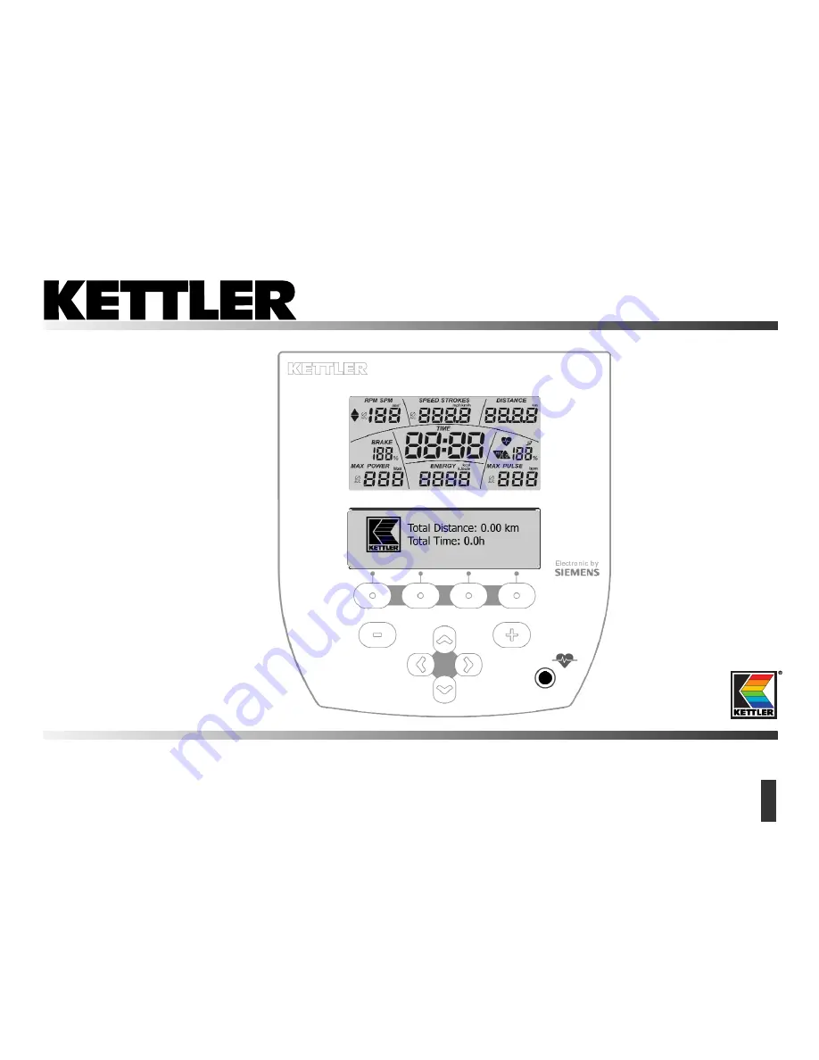 Kettler SATURA E EXT SG3 Training And Operating Instructions Download Page 17