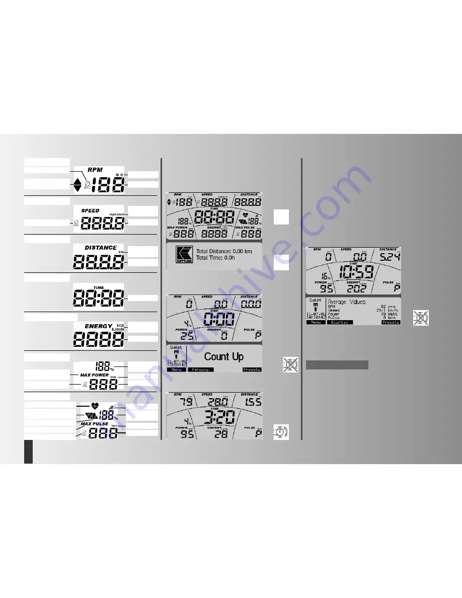 Kettler SATURA E EXT SG3 Training And Operating Instructions Download Page 20