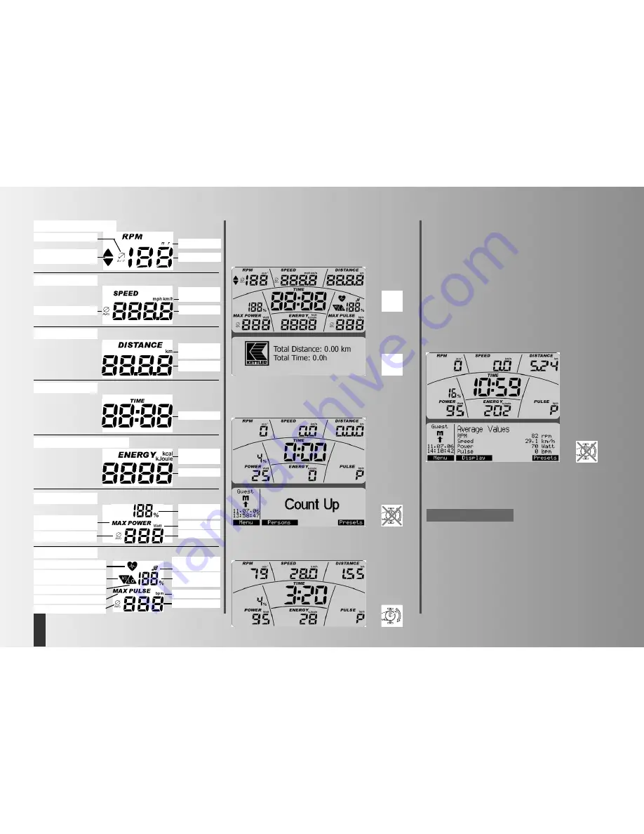 Kettler SATURA E EXT SG3 Training And Operating Instructions Download Page 36