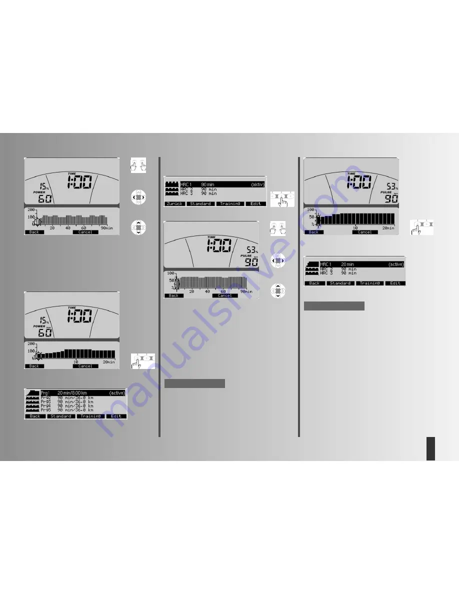 Kettler SATURA E EXT SG3 Training And Operating Instructions Download Page 59