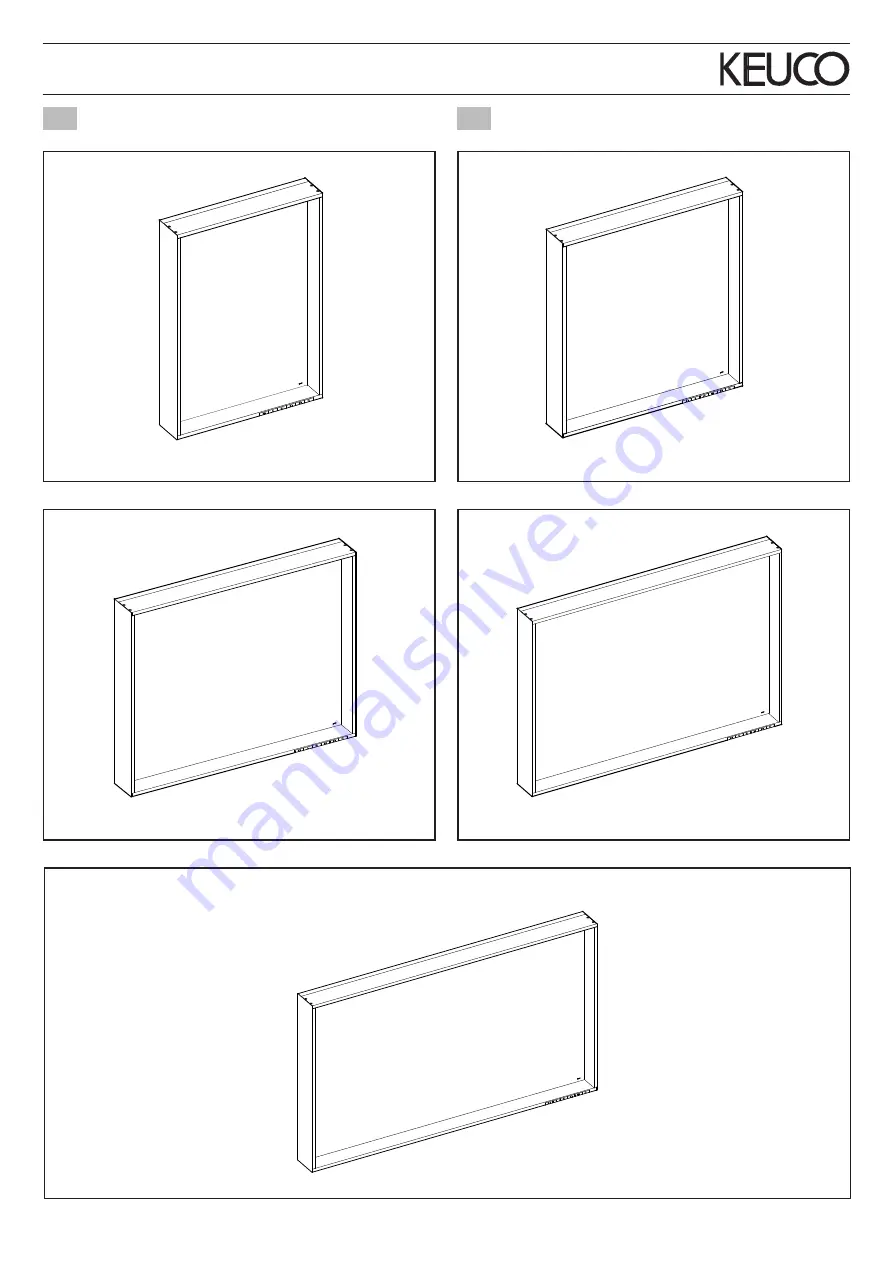 KEUCO 33098 XX1550 Instructions For Use Manual Download Page 1