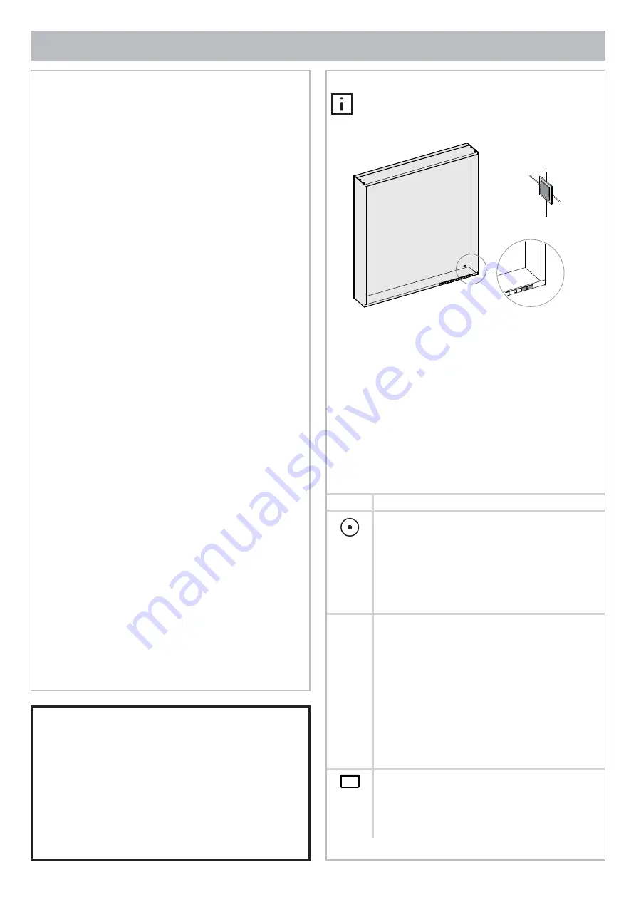 KEUCO 33098ZZ1550 Instructions For Use Manual Download Page 8