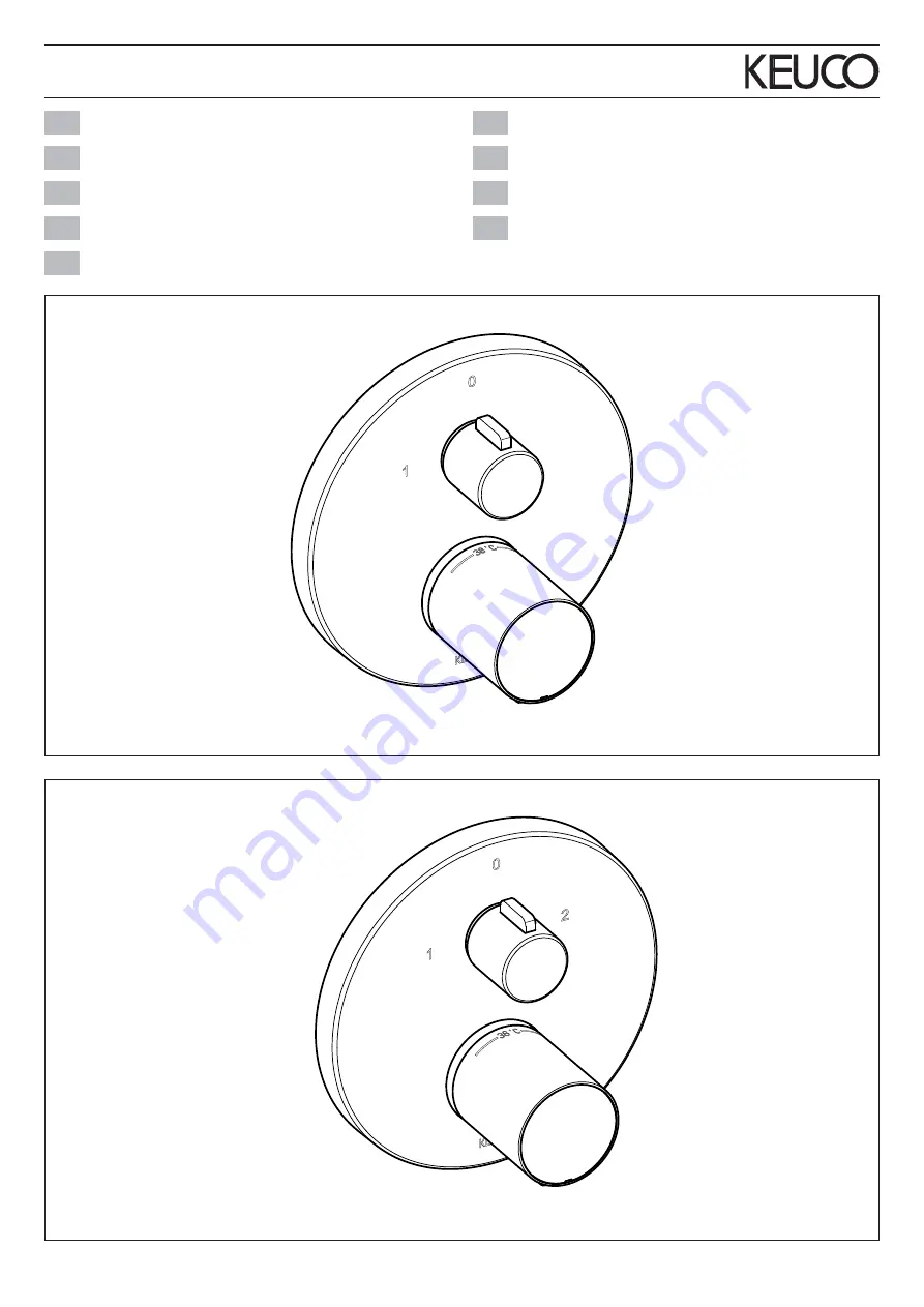 KEUCO 52773 010181 Mounting Instruction Download Page 1