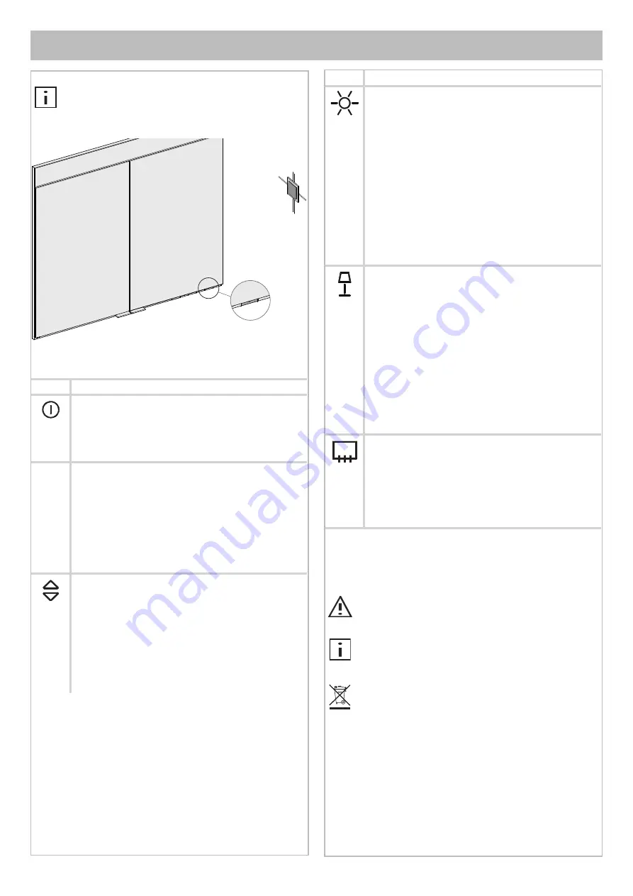 KEUCO Edition 400 21551 171303 Instructions For Use Manual Download Page 12