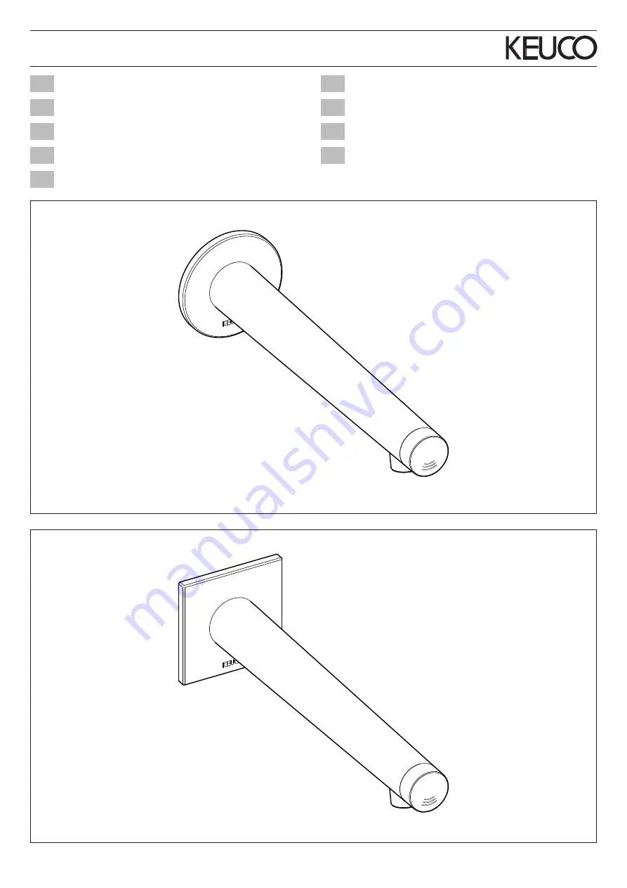 KEUCO IXMO 59517 011141 Скачать руководство пользователя страница 1