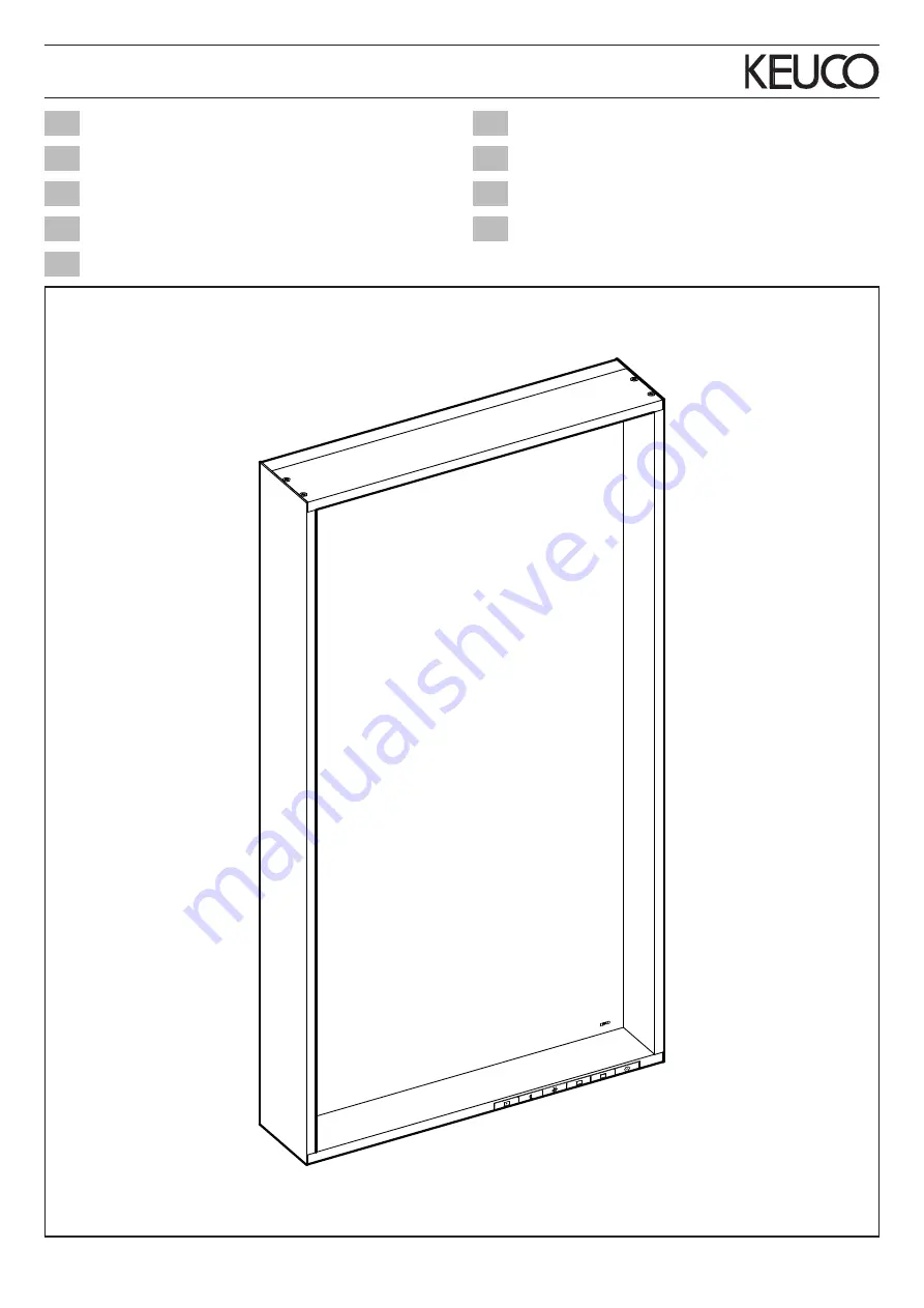 KEUCO Plan 07898 Instructions For Use Manual Download Page 1