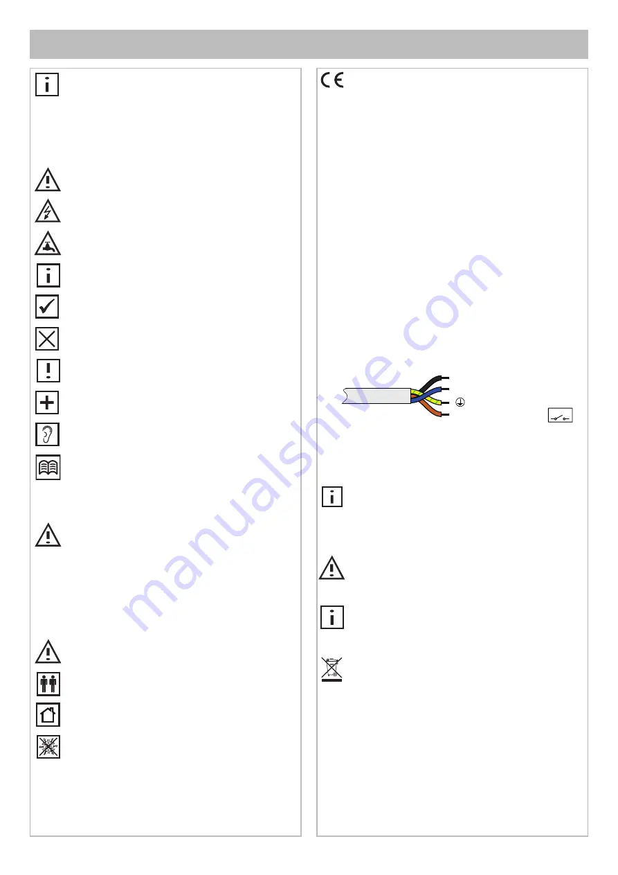 KEUCO Stageline 32854 XX01V0 Instructions For Use Manual Download Page 10