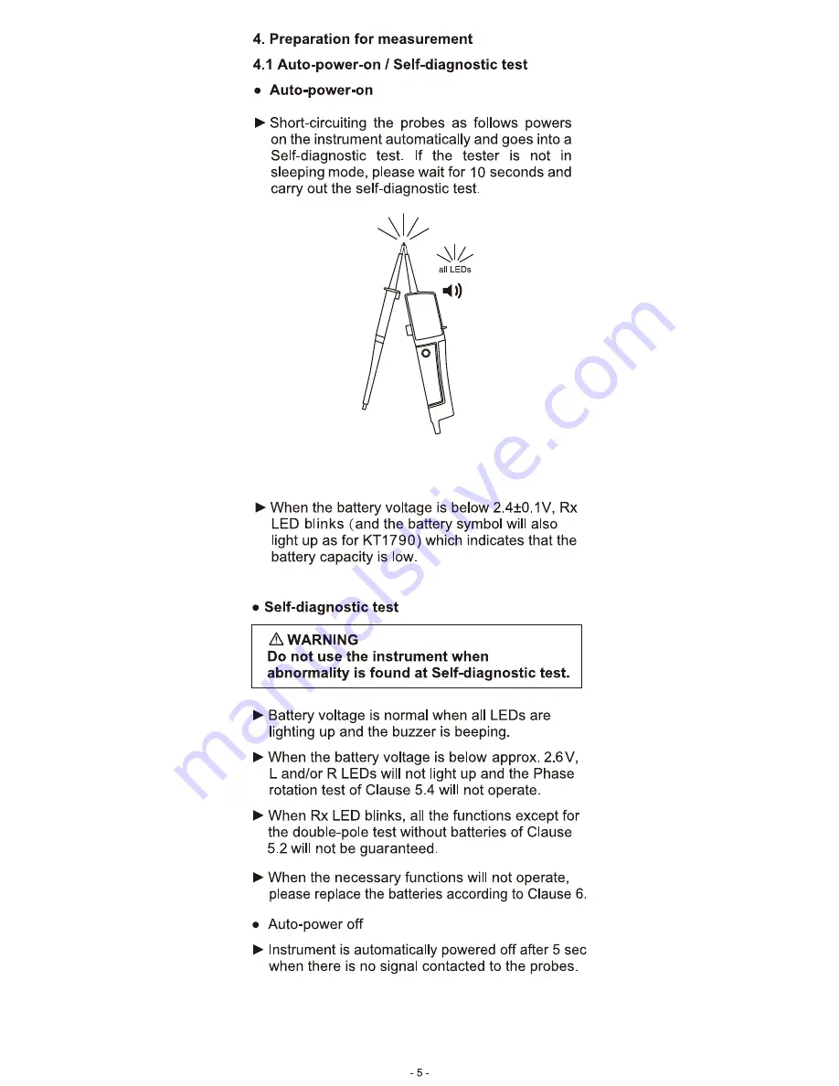 Kewtech KT1780 Скачать руководство пользователя страница 5