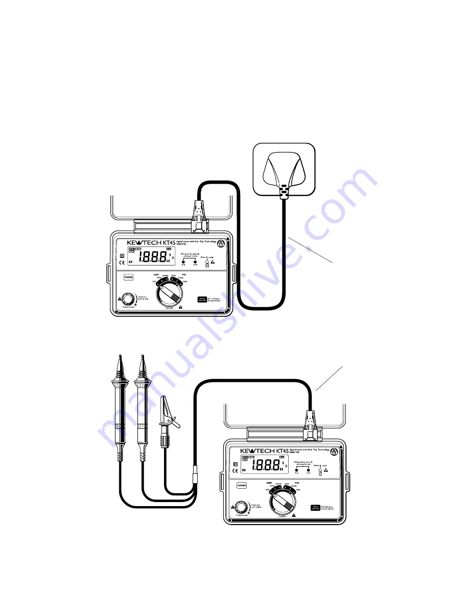 Kewtech KT45 Instruction Manual Download Page 6