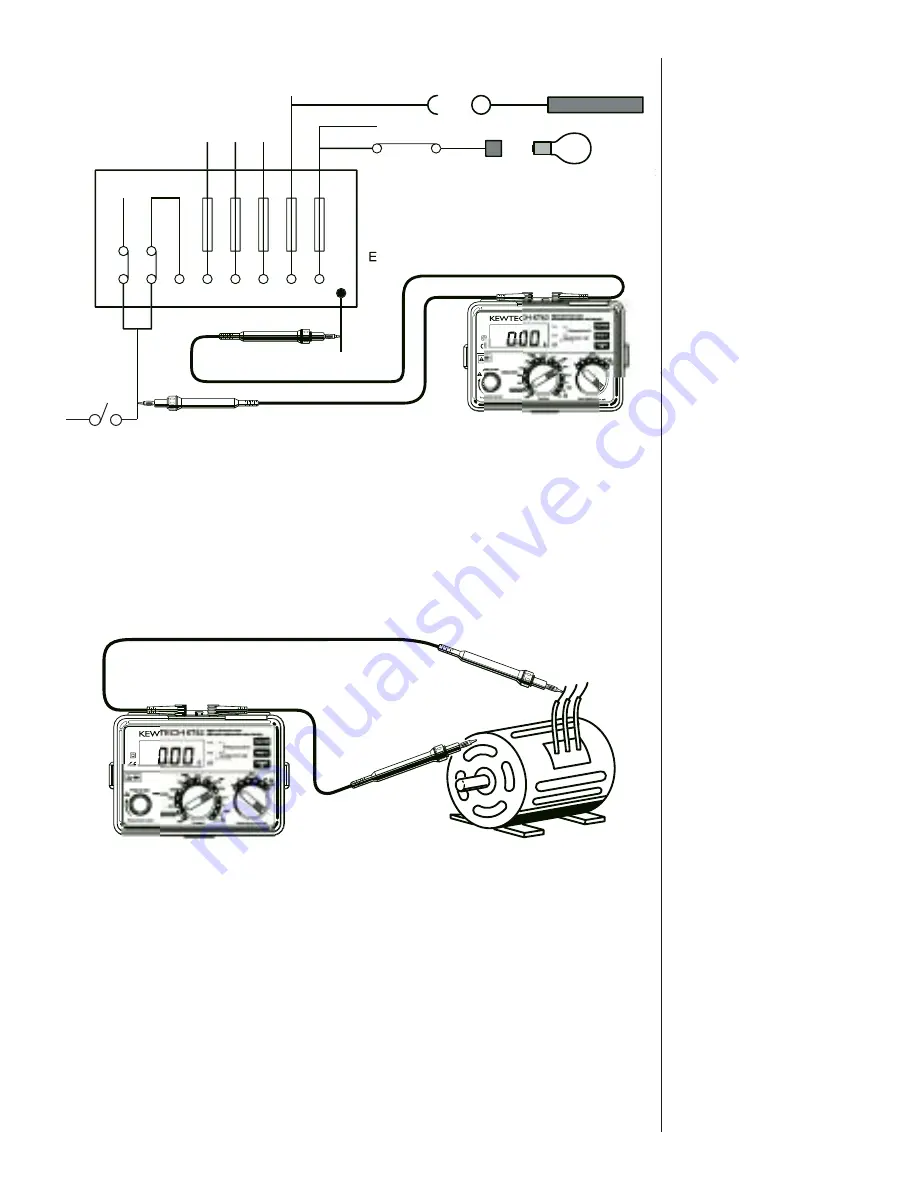 Kewtech KT62 Instruction Manual Download Page 17