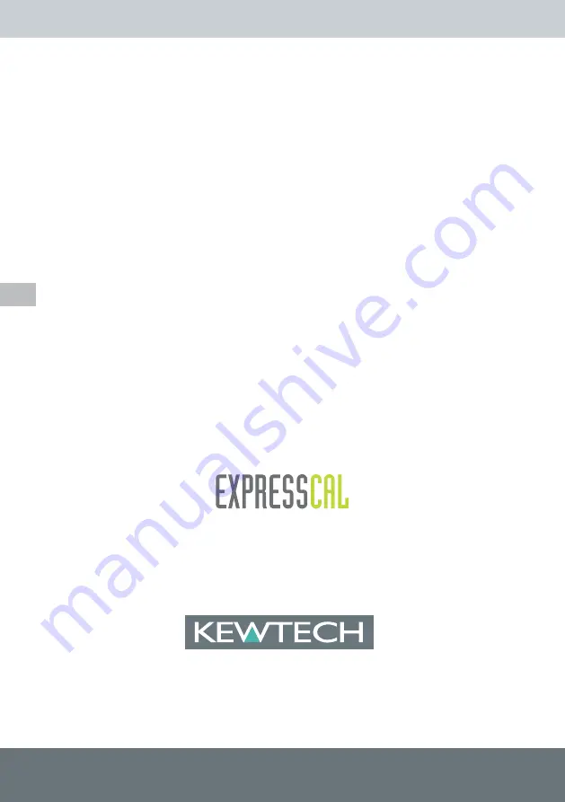 Kewtech KT63 PLUS Operating Instructions Manual Download Page 32