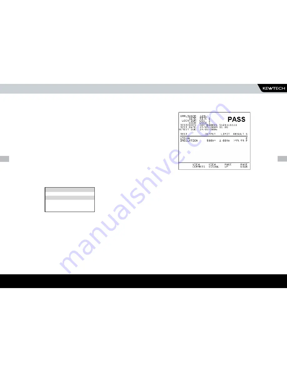 Kewtech KT77 Instruction Manual Download Page 17