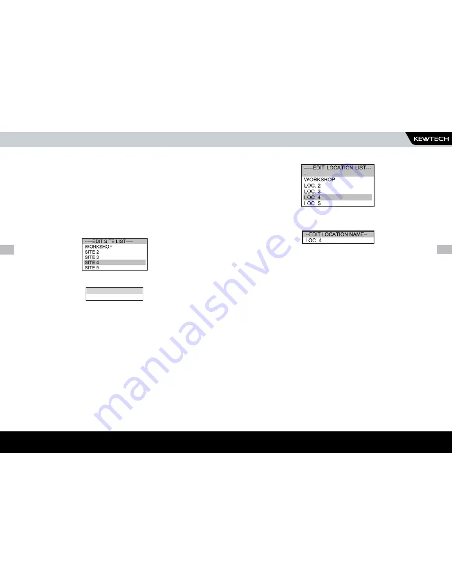 Kewtech KT77 Instruction Manual Download Page 33