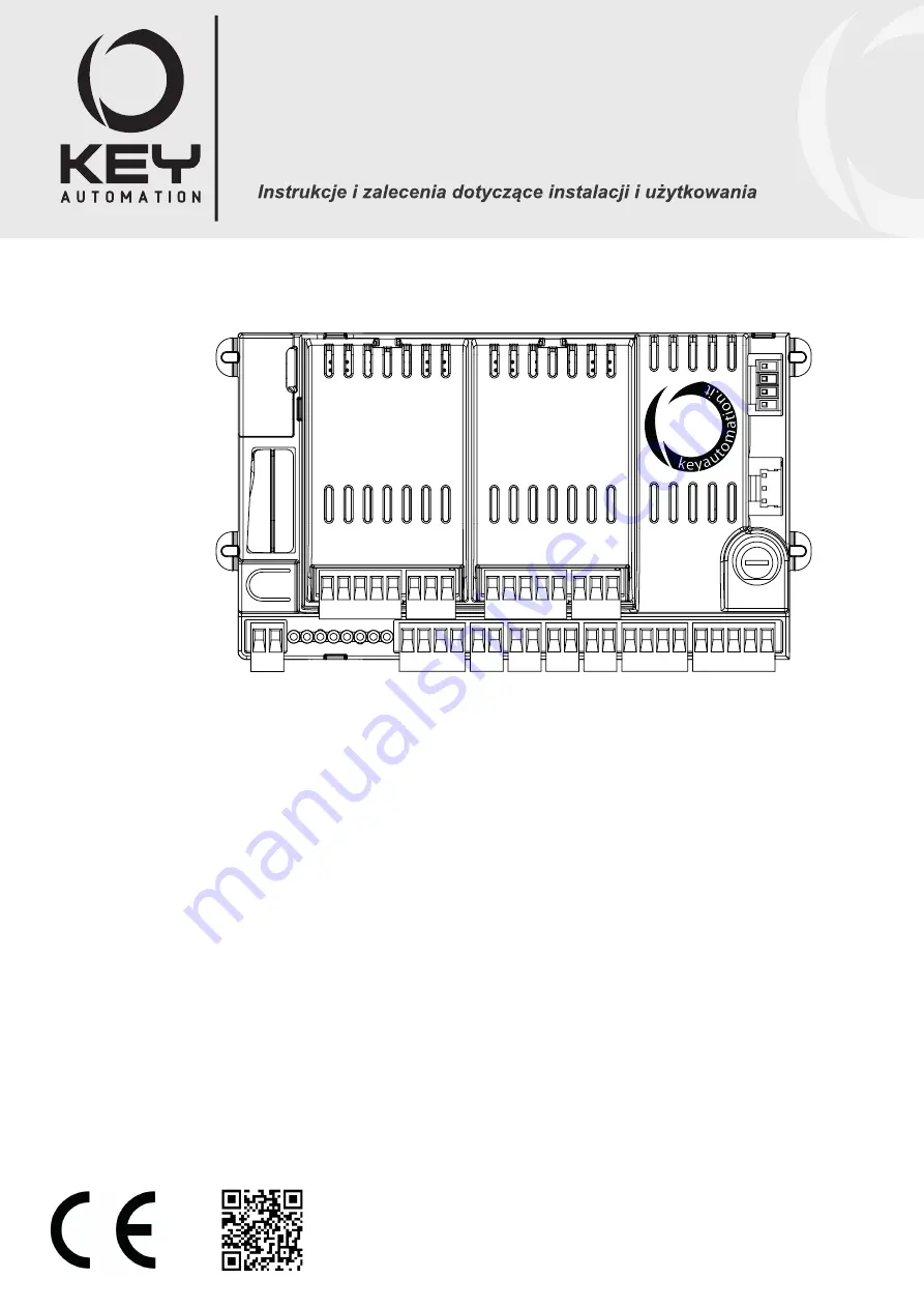 Key Automation 14A Instructions And Warnings For Installation And Use Download Page 1