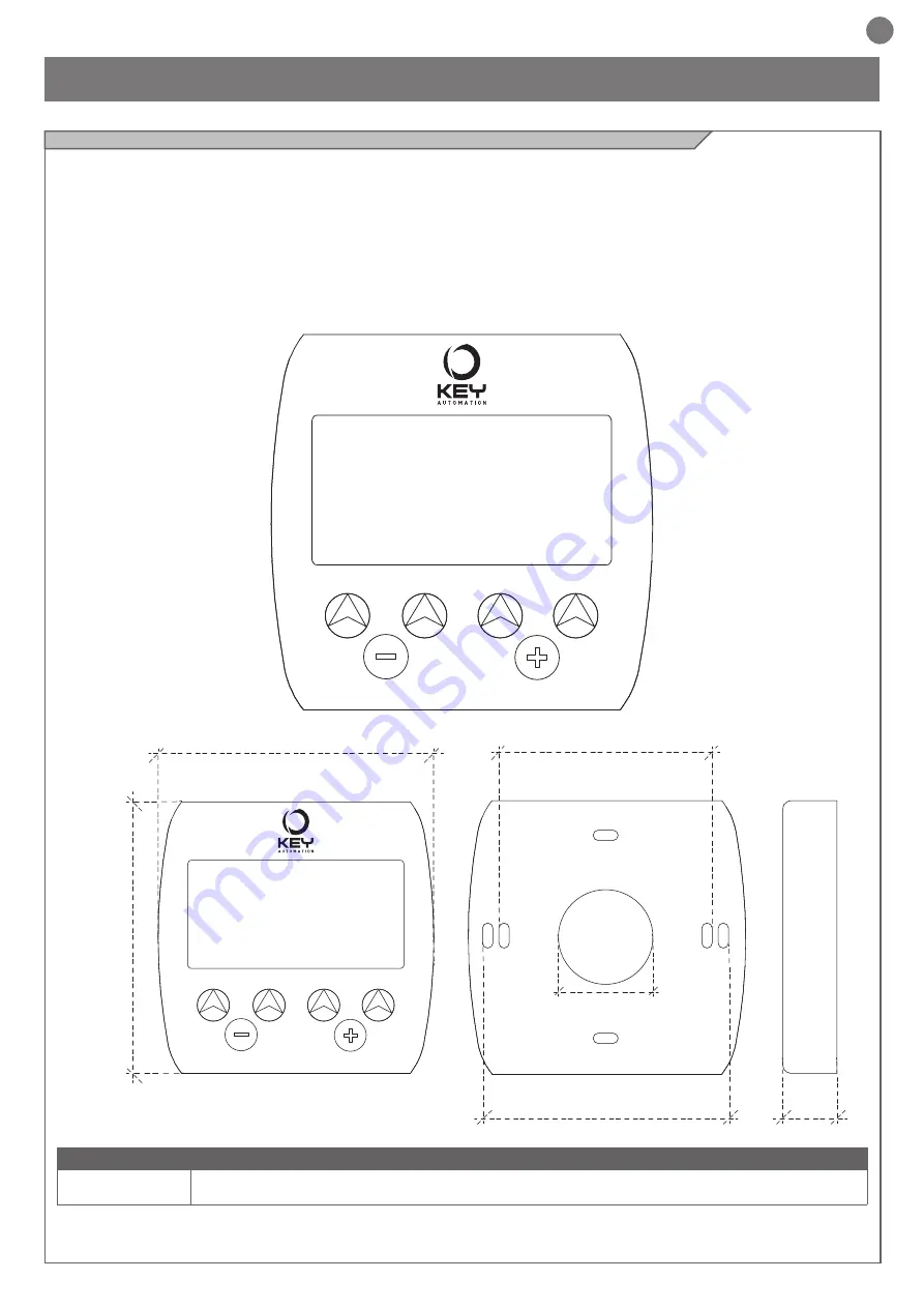 Key Automation 900EASY Instructions And Warnings For Installation And Use Download Page 3