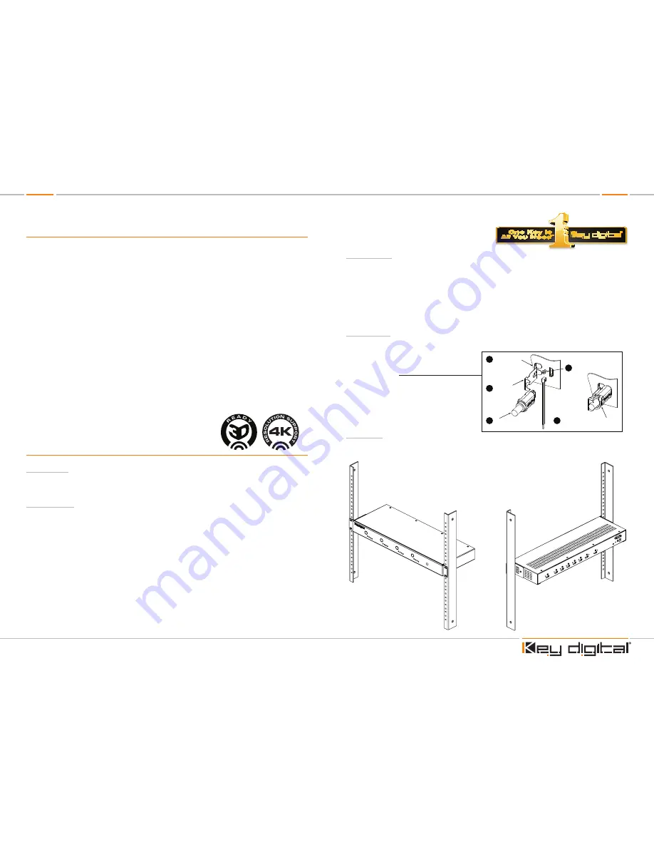 Key Digital Champion KD-4X4 Setup Manual Download Page 2