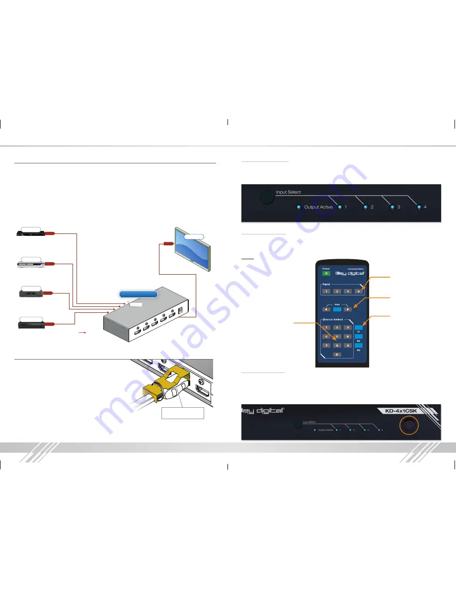 Key Digital Champion SeriesKD-2x1CSK Operating Instructions Manual Download Page 3