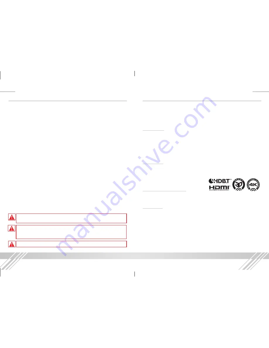 Key Digital FatCAT KD-CATHD250POH Скачать руководство пользователя страница 2