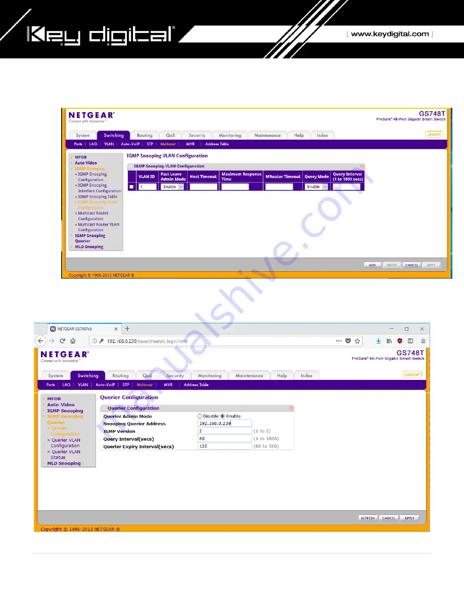 Key Digital KD-IP120POERX Скачать руководство пользователя страница 68