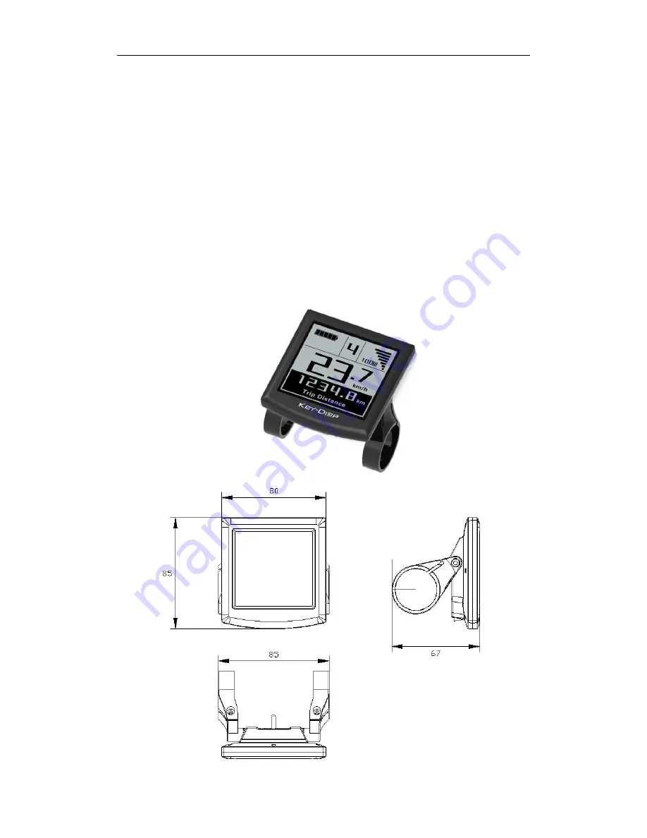 Key-Disp KD51C-D Скачать руководство пользователя страница 2