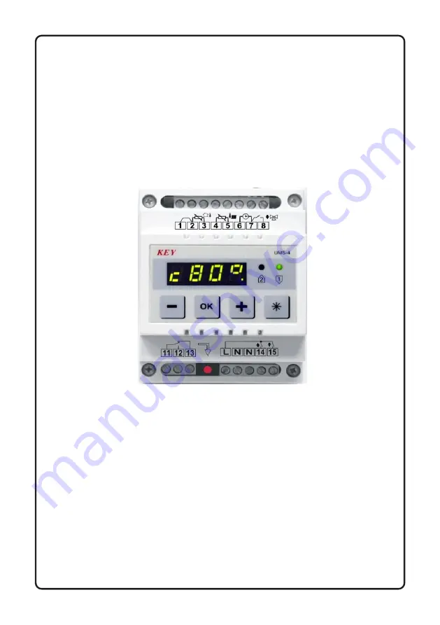 KEY UMS-4PS Operation Manual Download Page 1