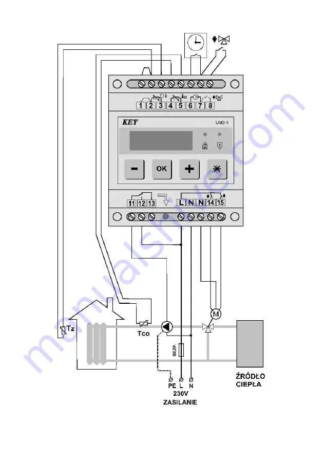 KEY UMS-4PS Operation Manual Download Page 13